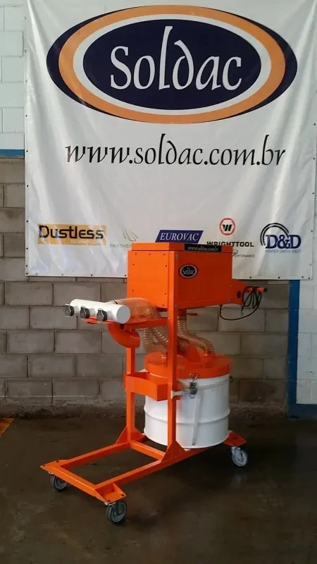 Aspirador de Fumos de Solda