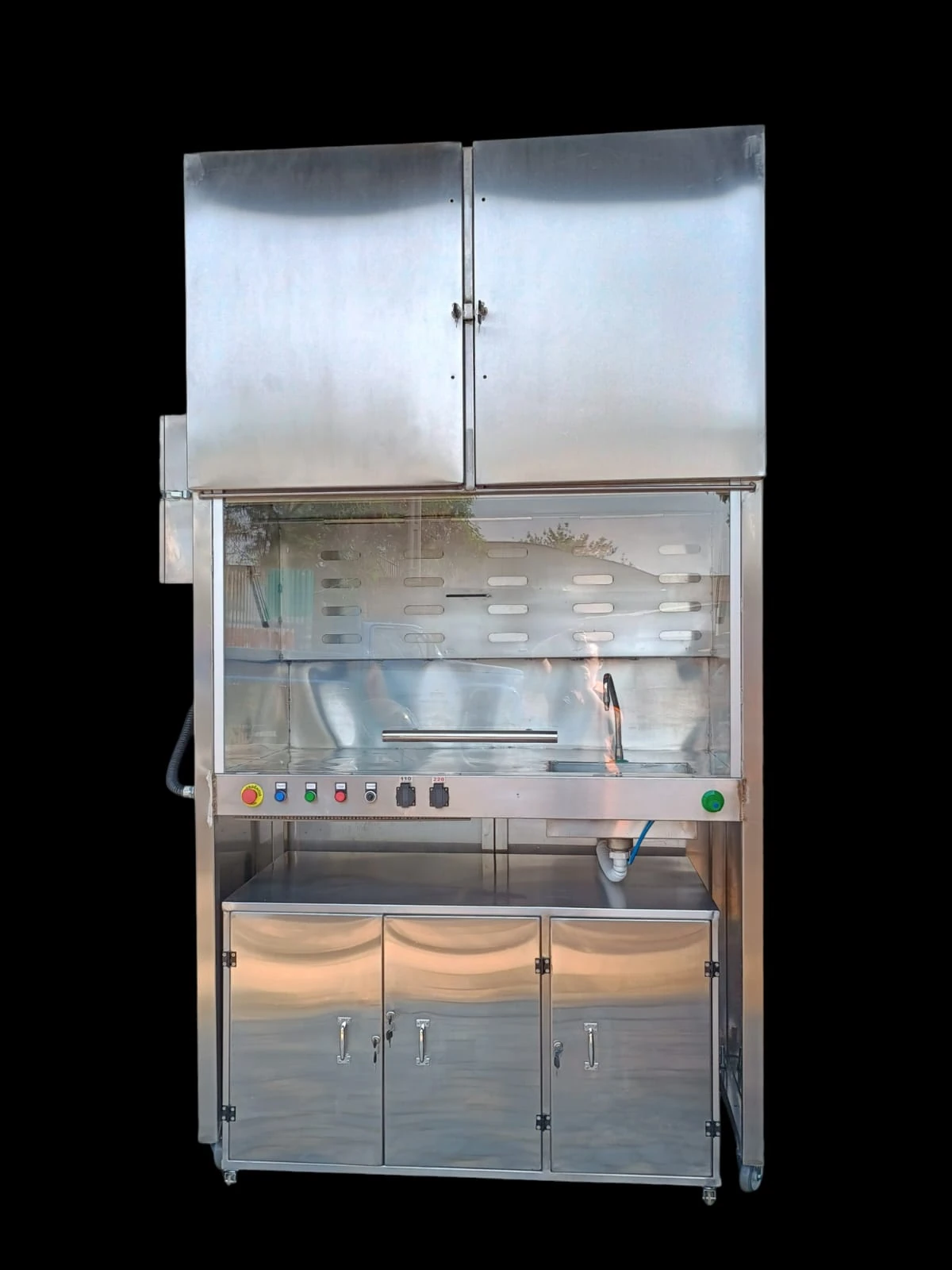 Capela com Exaustor para Laboratório