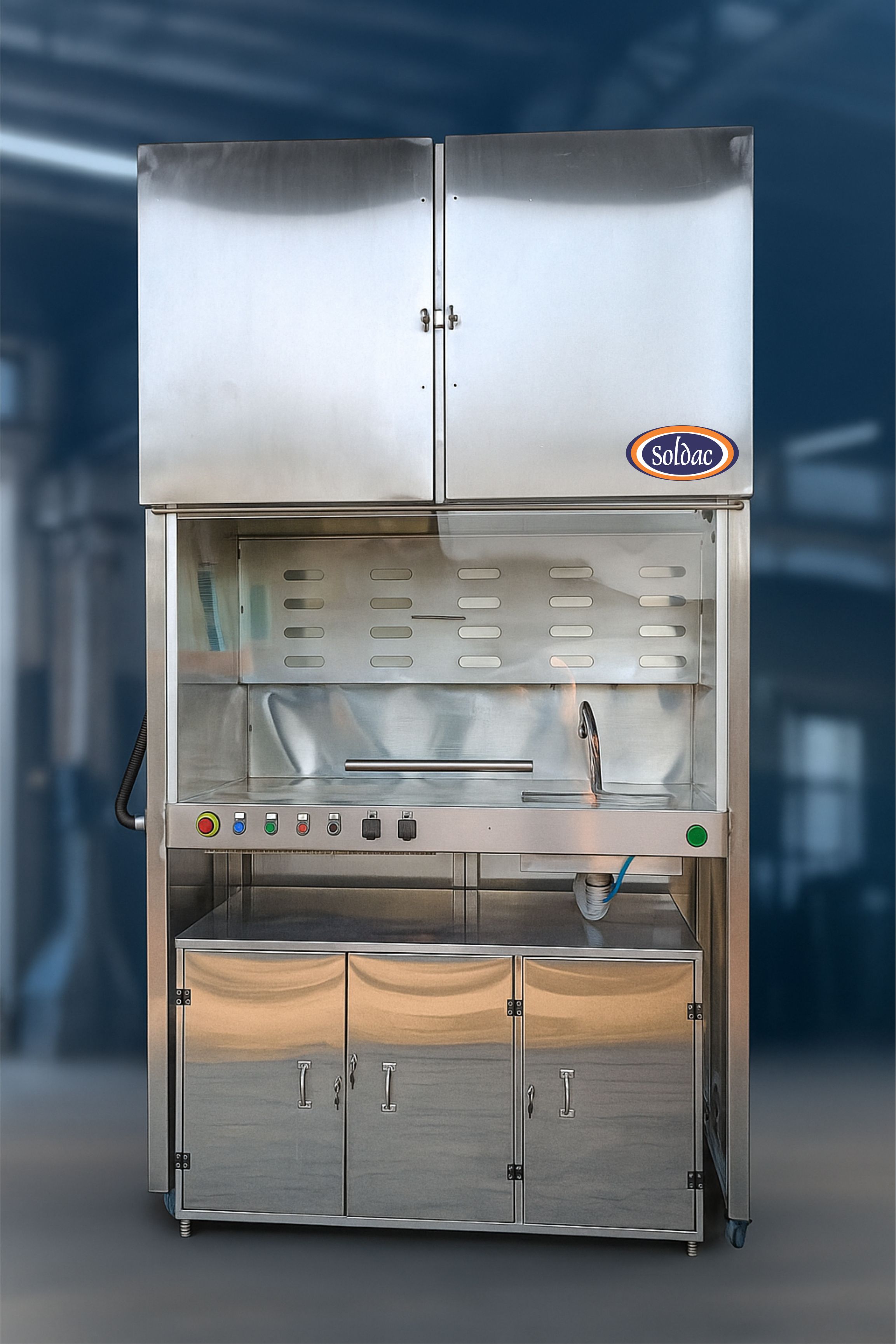 Capela Exaustão Farmacia Manipulação