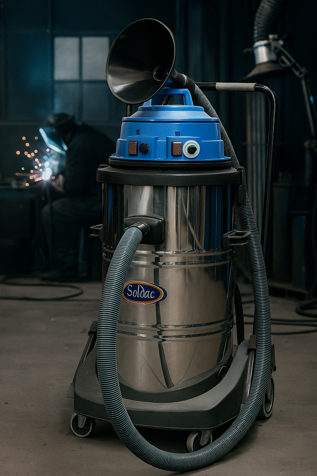 Extrator de Fumos Soldadura