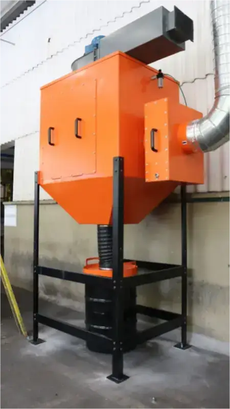 Imagem ilustrativa de CENTRAIS PARA CAPTURA E FILTRAGEM DE PARTÍCULAS COM 2, 4 OU 8 FILTROS