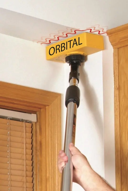Lixadeira de teto com aspirador
