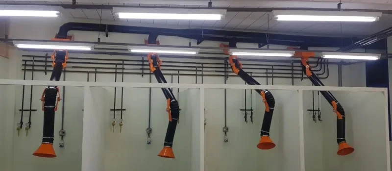 Braço Articulado Exaustão